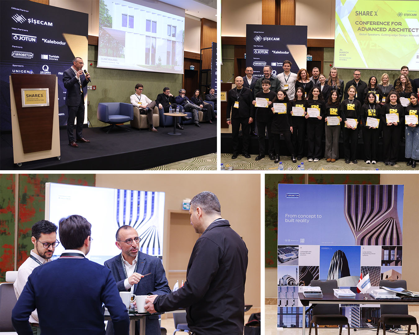 FİBROBETON’UN SPONSORLARINDAN OLDUĞU SHARE X - ADVANCED ARCHITECTURE ETKİNLİĞİ