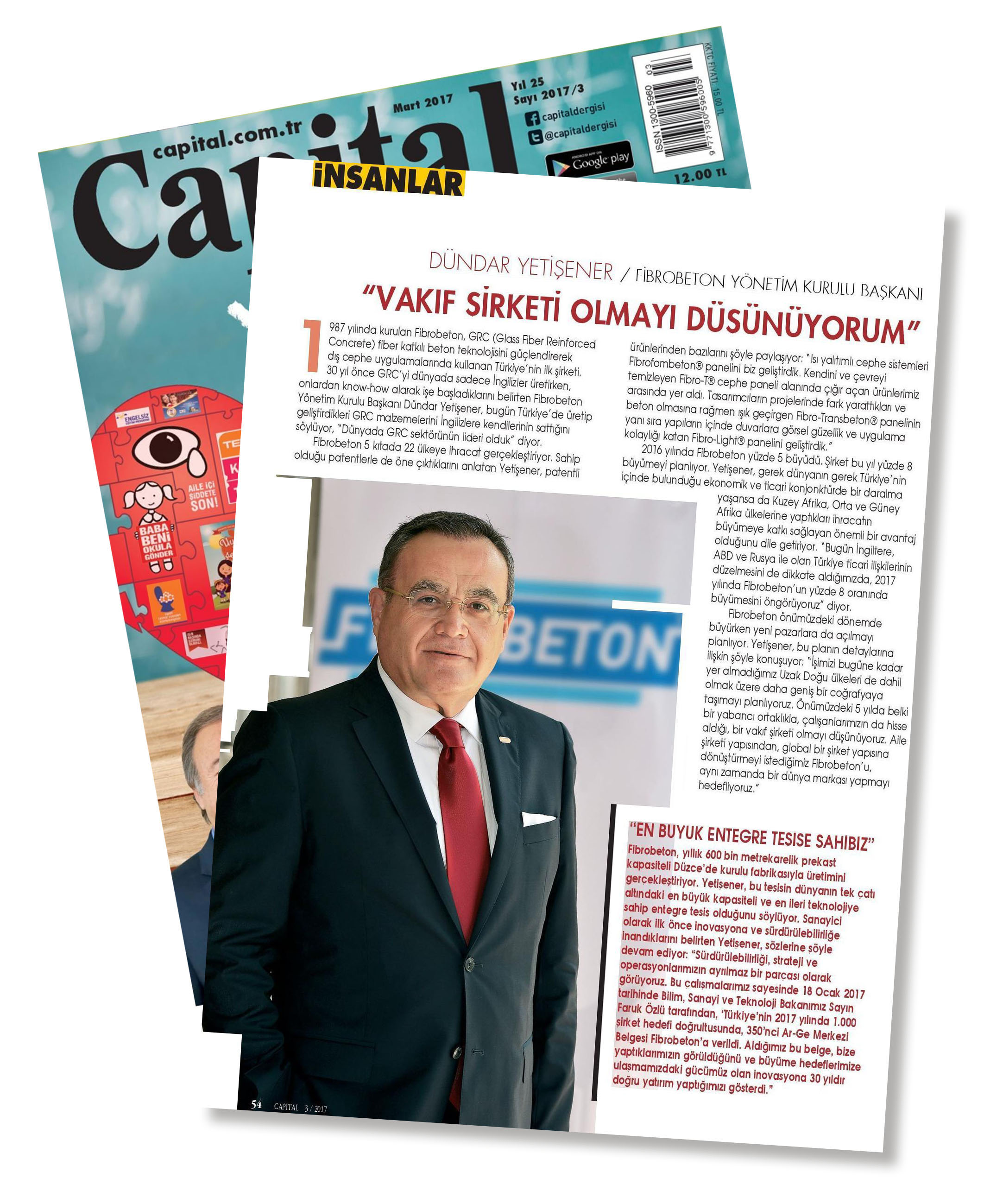 Fibrobeton Capital Dergisi Mart 2017